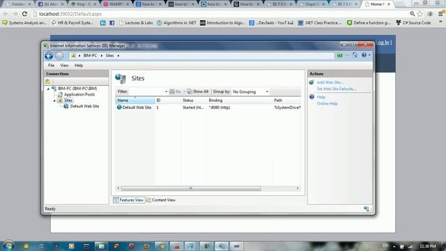 stop the iis server in windows 7 смотреть онлайн