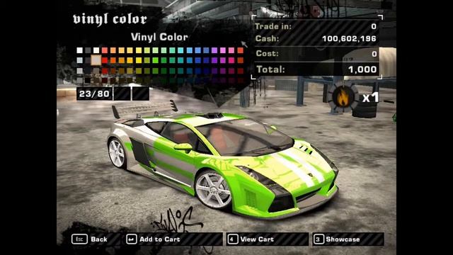 Need For Speed Most Wanted | Tuning Lamborgini Gallardo