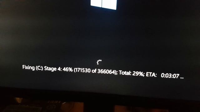 Running Full Chkdsk On An M.2 SSD.
