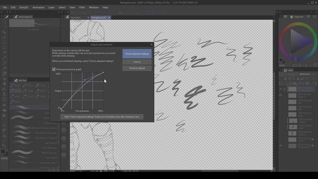How to fix your pen pressure in clip studio. #clipstudiopaint #xppen #clipstudiopainttutorial смотреть онлайн