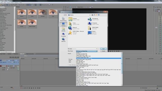 Sony Vegas 10 "None of the files dropped on Vegas Pro could be opened" Error FIX!! смотреть онлайн