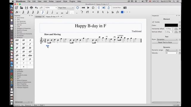 Muse Score Tips & Tricks - Tempo & Dynamics (updated Version)