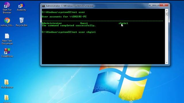 Change windows password using cmd. смотреть онлайн