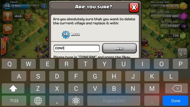 Play 2 Clash of Clans Account on an android phone. смотреть онлайн