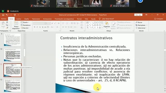 Derecho Administrativo - Miércoles 03/02/2021 - Unidad VII смотреть онлайн