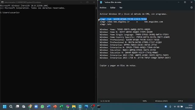Como activar Windows sin APPS con CMD смотреть онлайн