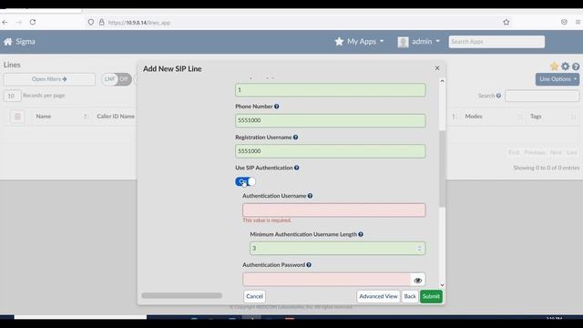 Quick Build SIP Line | REDCOM Sigma смотреть онлайн