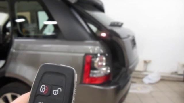 Range Rover Sport motorized rear door original remote control смотреть онлайн