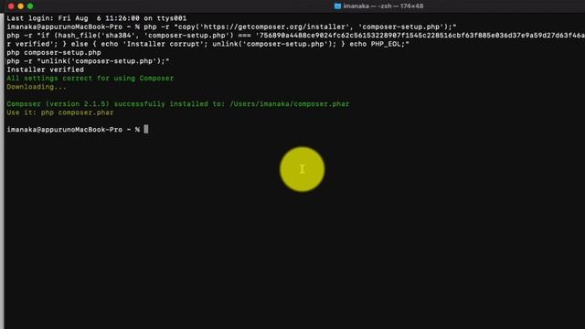 composerをmacにインストールする方法について смотреть онлайн