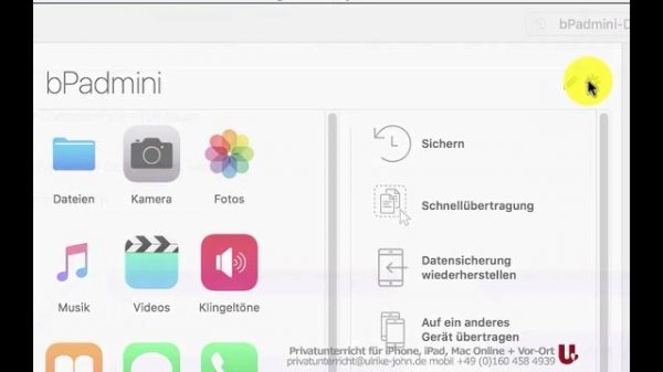 iMazing - Backup von iPhone iPad auf NAS