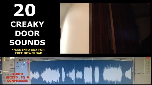 Creaking Door Sound Effect , Door Opening Sound with Long Creaking Sound Effect смотреть онлайн