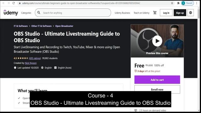 Udemy Coupon Code 2021 | Udemy Free Online Courses with Certificate | Udemy premium courses for FRE смотреть онлайн