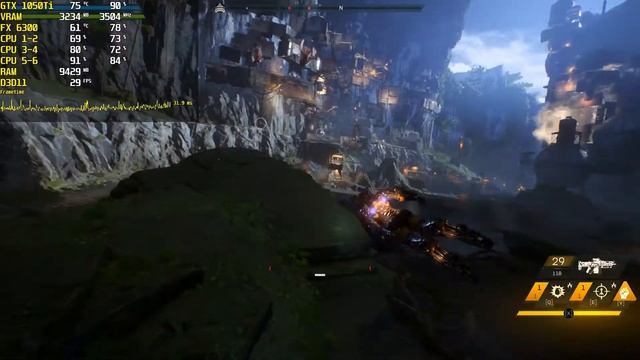 (Teste) Anthem PC / FX 6300 - GTX 1050 TI 1920x1080p / PT-BR смотреть онлайн