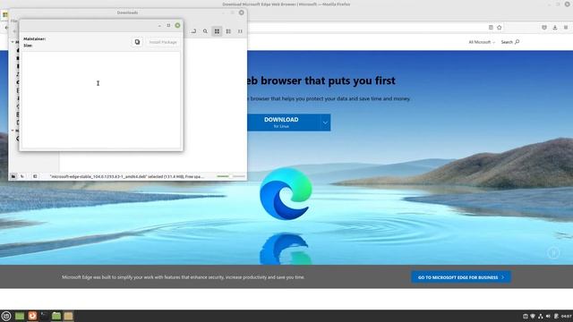 How to install Microsoft Edge on Linux Mint 21 смотреть онлайн