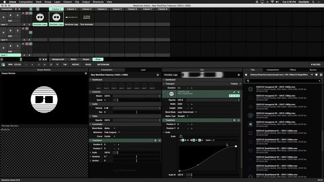 Resolume 6 (Tutorial):  New Workflow Features