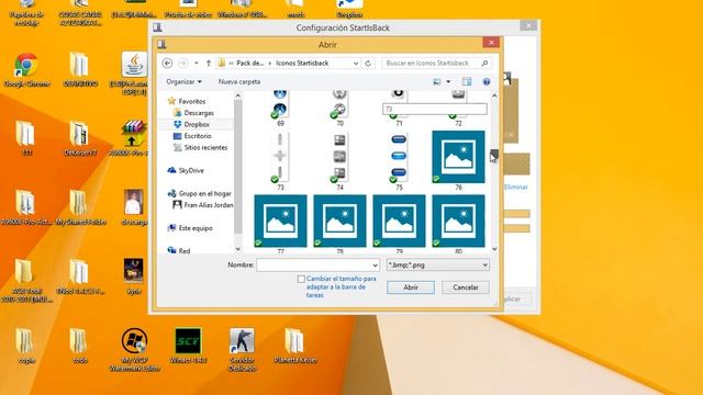 COMO TENER EL MENU DESPLEGABLE DE W7 EN W8 Y W8.1 + PACK ICONOS смотреть онлайн