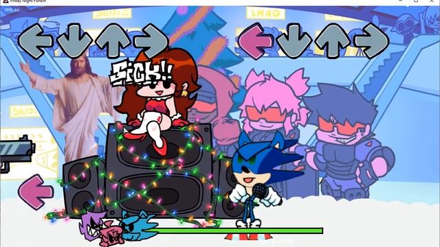 Sonic Vs Mokey In FNF смотреть онлайн