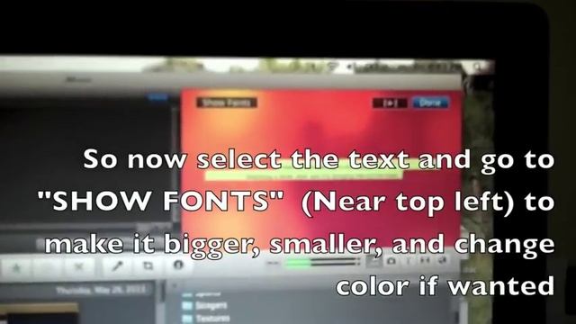 How to make a lyrics on screen video using iMovie смотреть онлайн