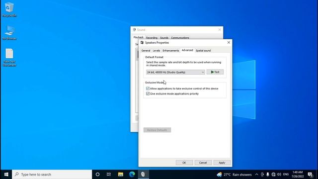Microphone Best Quality Sound Settings for YouTube Videos on Windows 10 | 7 смотреть онлайн