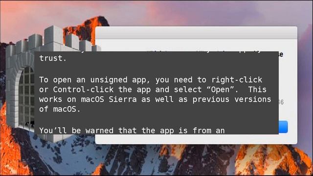 How to Open Apps from “Unidentified Developers” on Your Mac смотреть онлайн