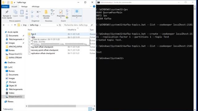 COURS 2 : CONFIGURATION APACHE KAFKA SOUS WINDOWS 10 смотреть онлайн