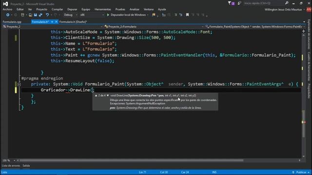 Clase Point y Dibujar una Linea || Gráficos de Windows Forms || C++ смотреть онлайн