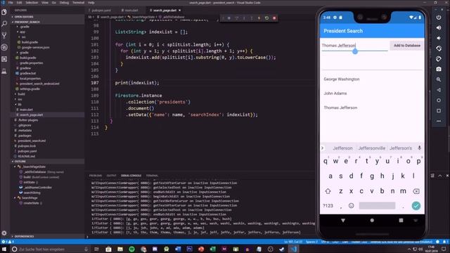 Full Text Search in Cloud Firestore with Flutter смотреть онлайн