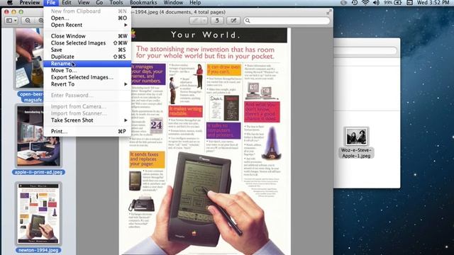 Batch Convert Images in Mac OS X with Preview смотреть онлайн