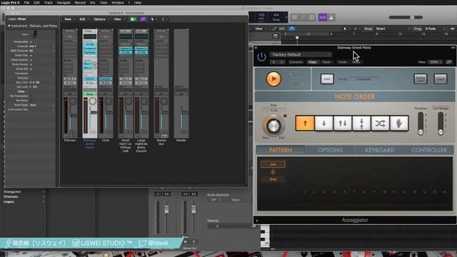 Logic Pro X Tip 系列：Arpeggiator 琶音器 MIDI 音符錄製方法 смотреть онлайн