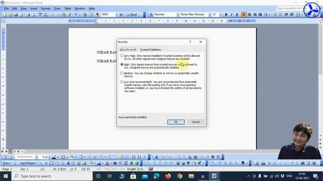 MS Word 2003 [TOOLS – Macro, Templates and Add-Ins, AutoCorrect Options, Customize, Options] Part-3 смотреть онлайн