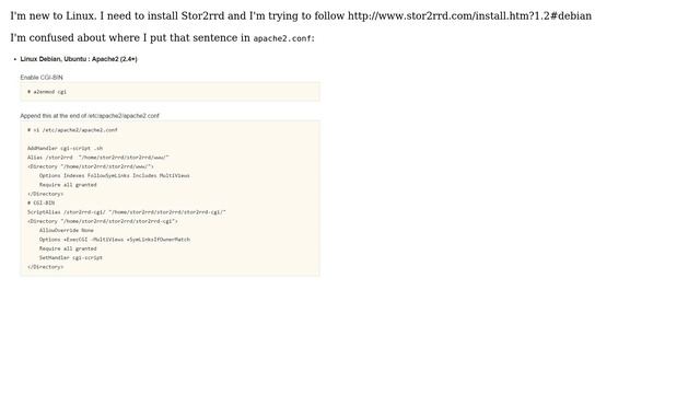 Ubuntu: How can I install Stor2rrd? смотреть онлайн