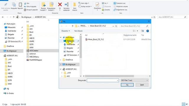 Video12 AIO Boot ile Multiboota Backup & Recovery Yazılımları Ekleme смотреть онлайн