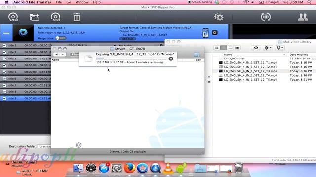 How to transfer data in Android mobile from Mac смотреть онлайн