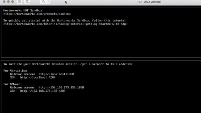 Hortonworks Sandbox: Setup | Install | Deploy HDP 3.0 Sandbox using VMWare on macOS (2018) смотреть онлайн