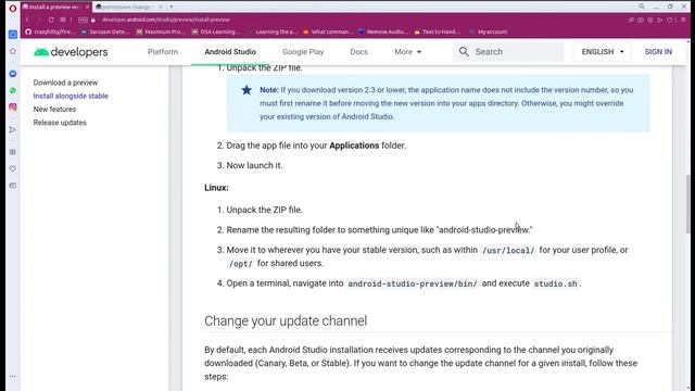 Android Studio 4.1 Install in Linux | Android Studio Beta 4.1 | Canary 4.2 | Database Inspector смотреть онлайн