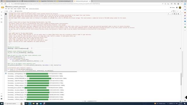 Part 2: How to calculate similarity between sentences using miniLM-L6-H384-uncased models смотреть онлайн