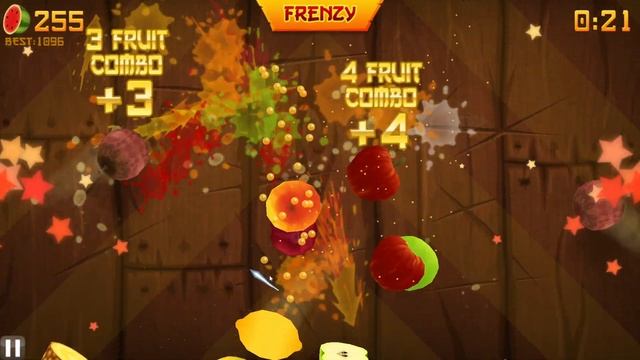Fruit Ninja HD on the computer (Arcade Mode) смотреть онлайн