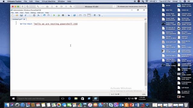 Windows PowerShell ISE смотреть онлайн