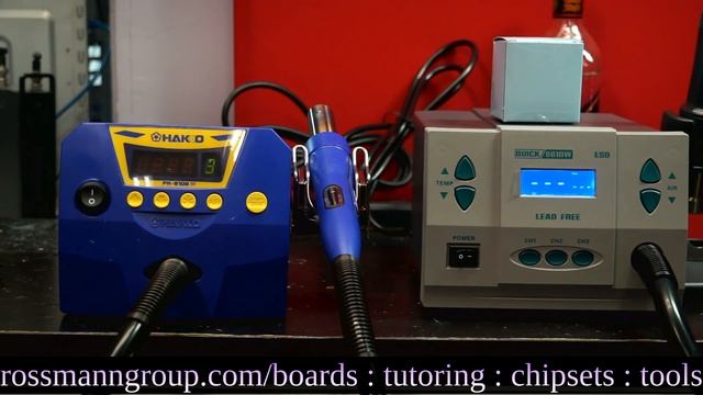 Quick 861DW vs Hakko FR810 hot air station review смотреть онлайн