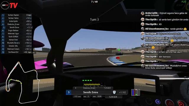 BLANCPAIN GT Serisi S1 - Round 7 LAGUNA SECA (Otomatik Canlı Yayın) смотреть онлайн