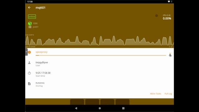 Proxmox Android App смотреть онлайн