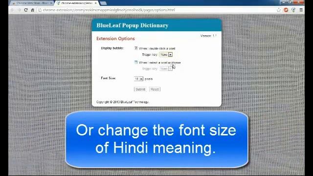 How to Install and use Blueleaf Popup Hindi and Arabic Dictionaries on Chrome Browser. смотреть онлайн
