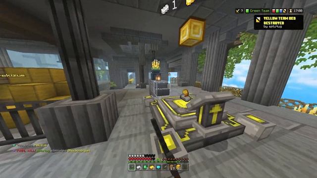 Getting max level on Hive Bedwars! смотреть онлайн