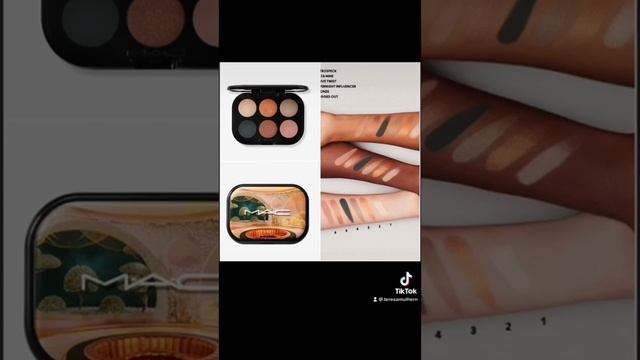 New Mac Cosmetics Connect In Color Eye Shadow Palettes