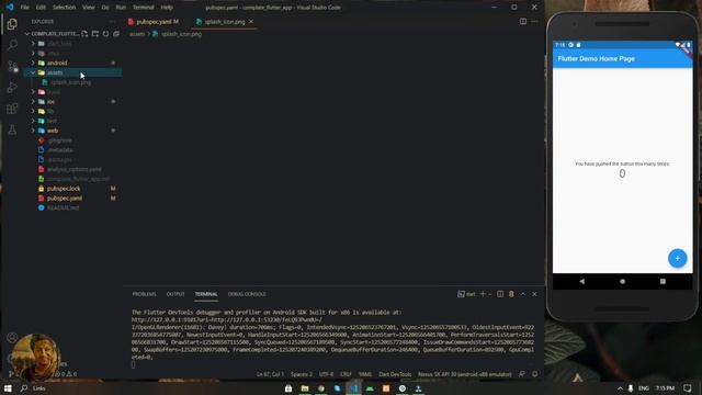 Create Real Flutter Splash Screen - Flutter Native Splash Package - Android 2021 смотреть онлайн