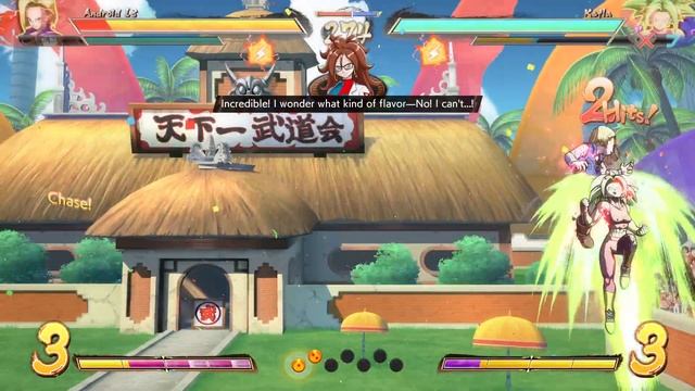 Android 21 (Lab Coat) and Android 18 vs. Videl and Kefla смотреть онлайн