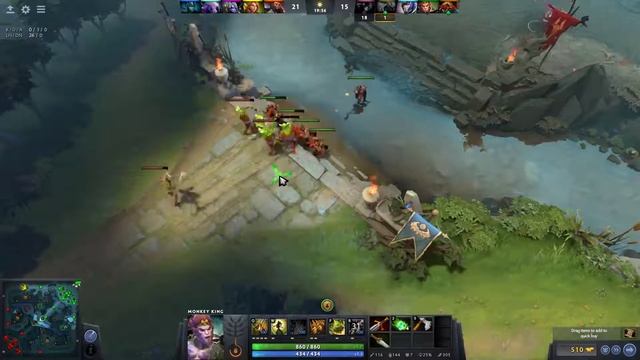 Test Dota 2 on i7-6700 / GTX 1060 3GB / 1920 x 1080 / 16 GB RAM смотреть онлайн