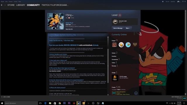 Trolling a scammer on steam | CSGO SCAM! PART 1 смотреть онлайн