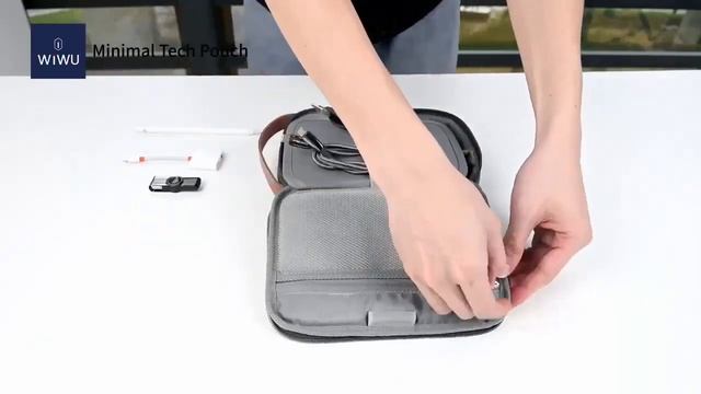 Túi Đựng Phụ Kiện Macbook WiWU Minimal Tech Pouch смотреть онлайн