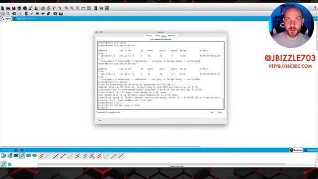 CompTIA Network+ Study Lab #4 | Understanding NTP with Cisco Packet Tracer смотреть онлайн